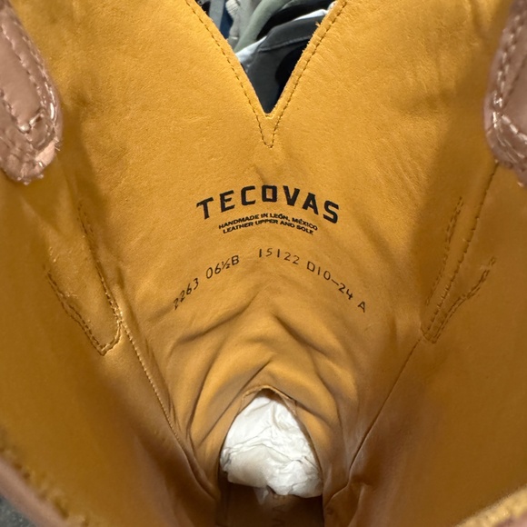 Tecovas Pink Heeled Boots - Picture 7 of 7